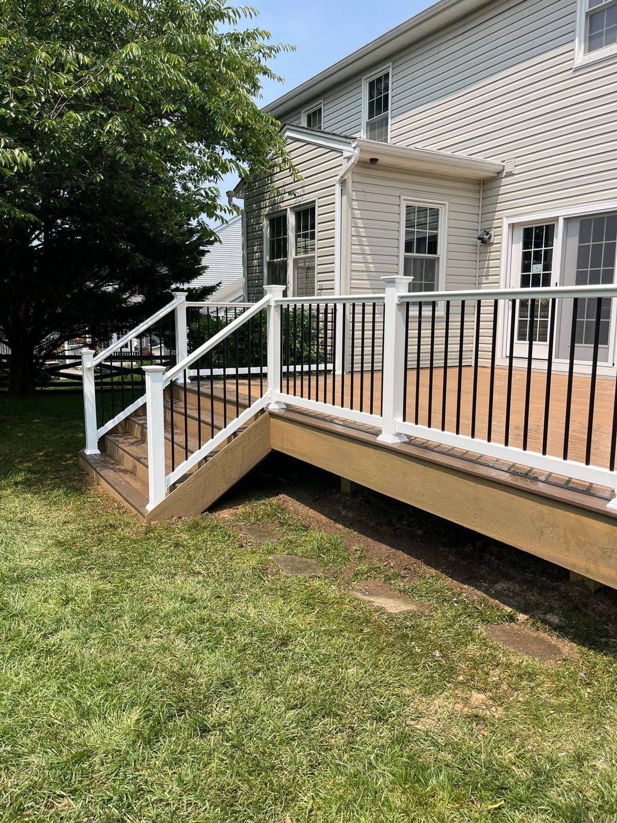 After, Project 7: TimberTech Prime+ in Coconut Husk, Ellicott City