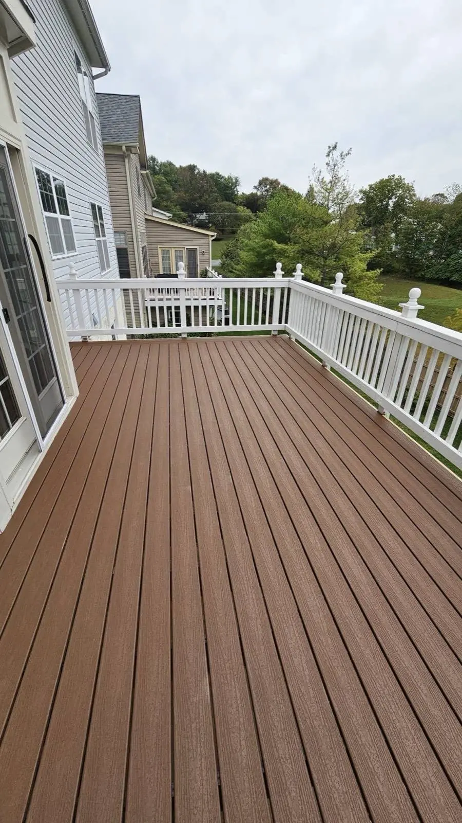 After, Project 2: Trex Enhance Basics Saddle deck, Clarksburg