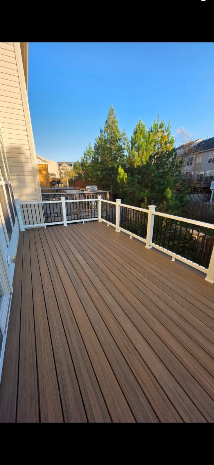 After, Project 10: Trex Enhance Naturals Coastal Bluff deck with Trex Select railing, Arnold