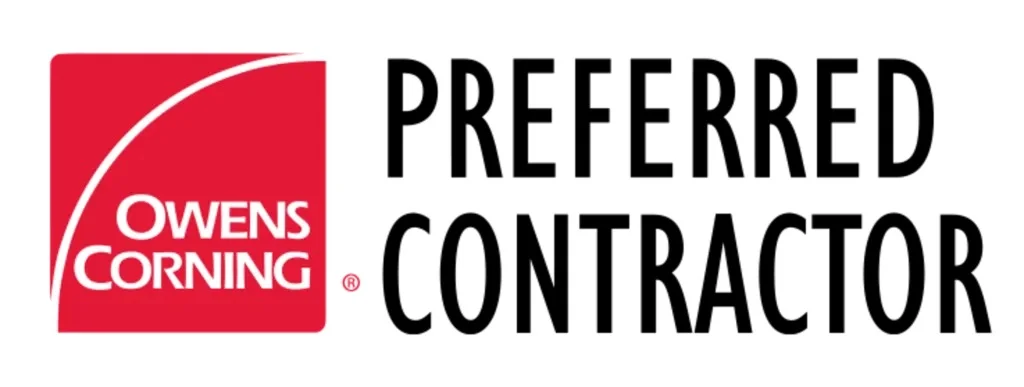 Owens Corning Preferred Contractor badge