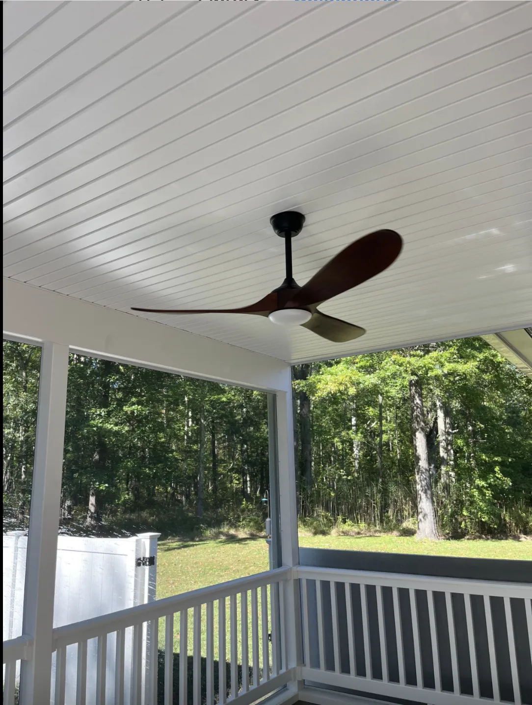 Outside, Screened enclosure, Deale, MD