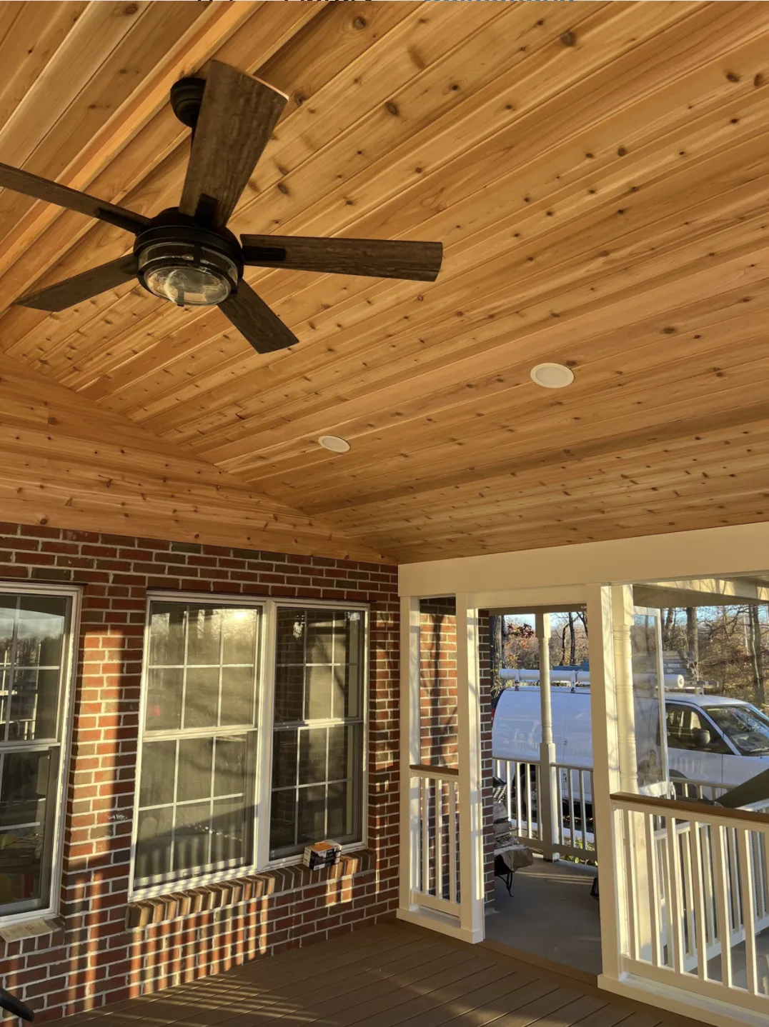 Outside, Screened enclosure, Mount Airy, MD