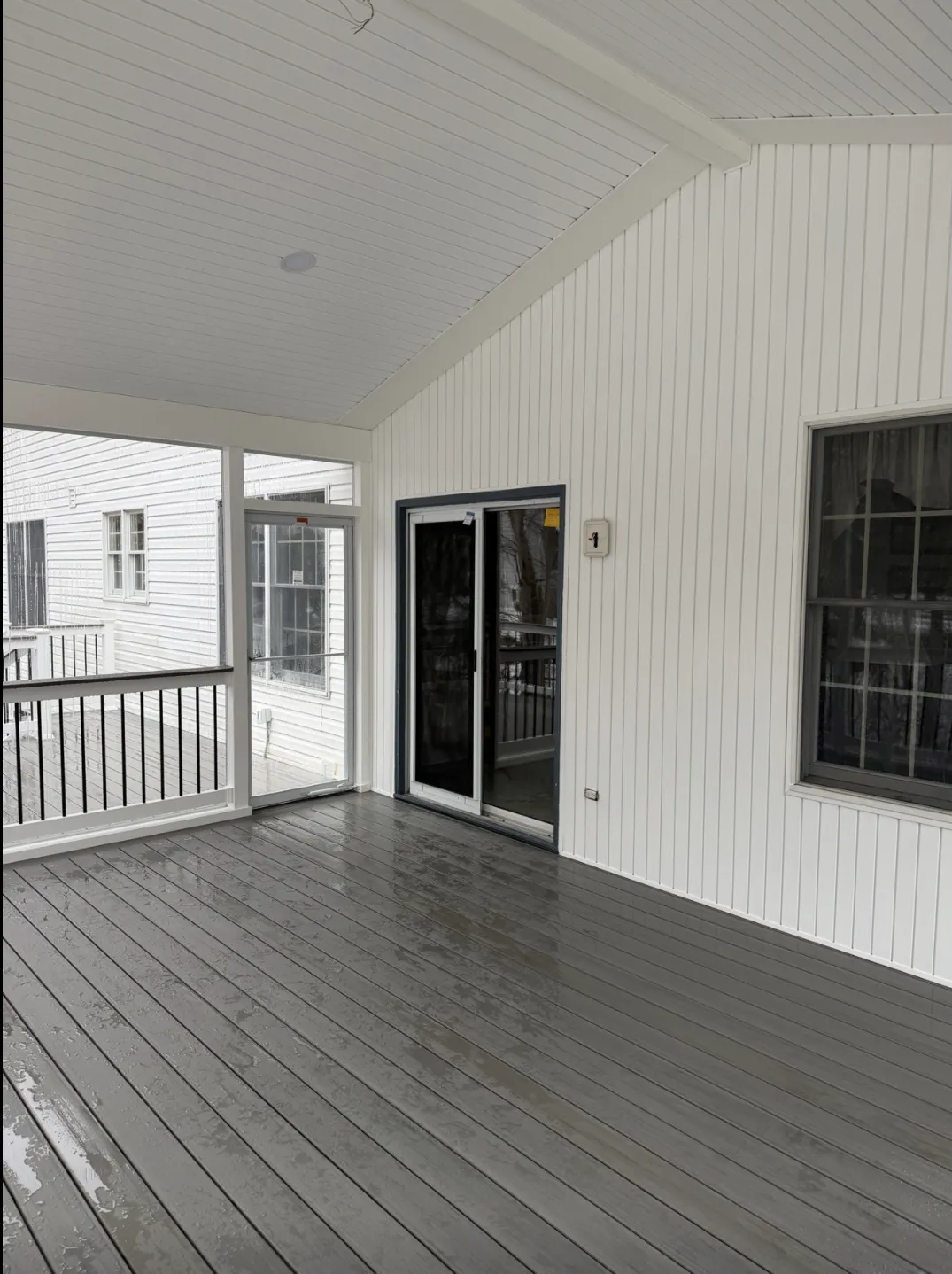 Outside, Screened enclosure, Ellicott City, MD