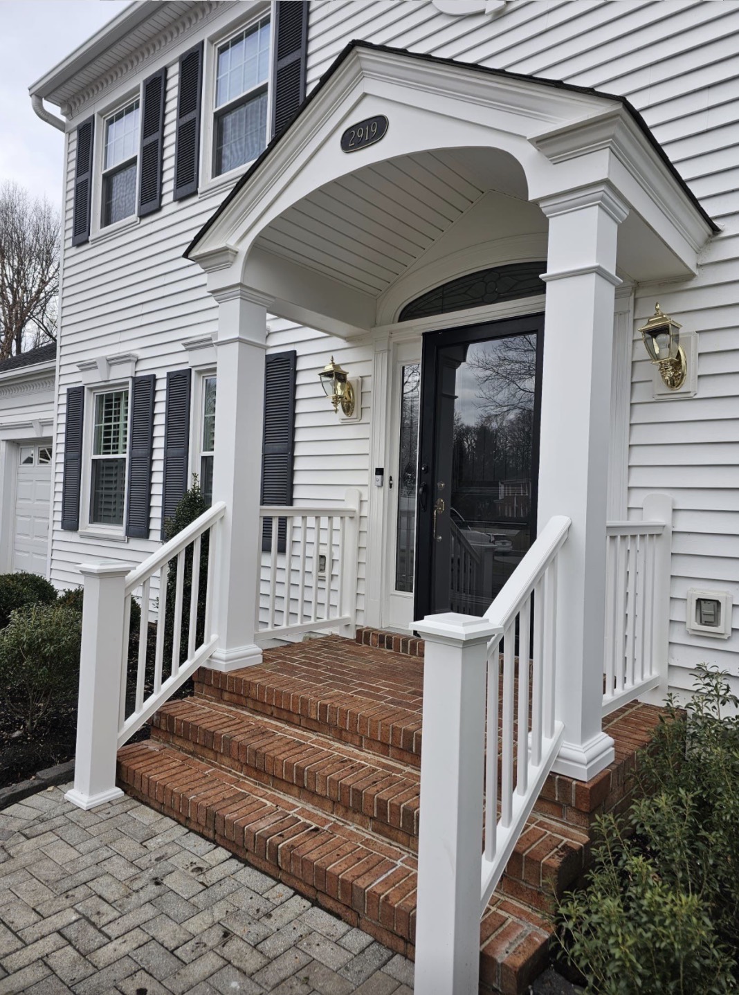 Custom porch project, Ellicott City, MD.