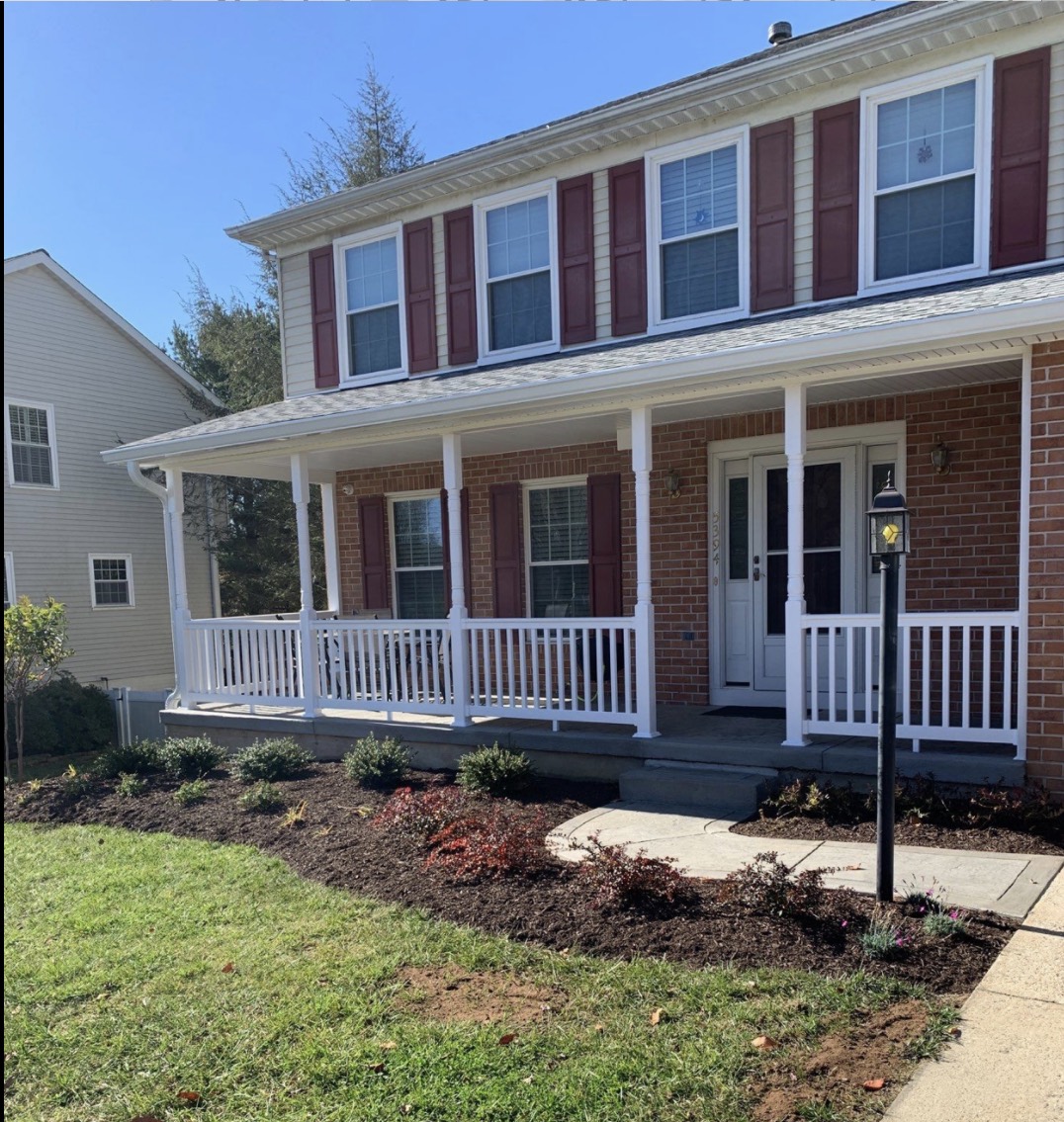Custom porch project, Ellicott City, MD.