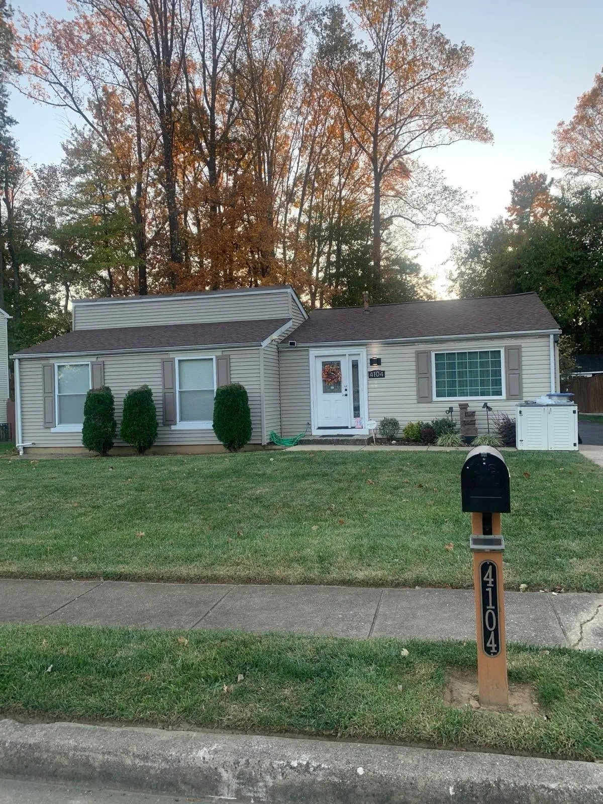 Before, CertainTeed Landmark in Burnt Sienna, Randallstown, MD