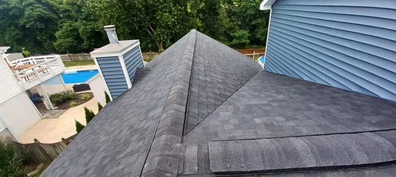 CertainTeed Landmark Pro roof in Charcoal Black on a Westminster, Maryland home.