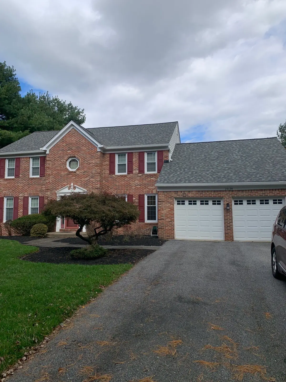 CertainTeed Landmark Pro roof in Colonial Slate, Ellicott City, MD.