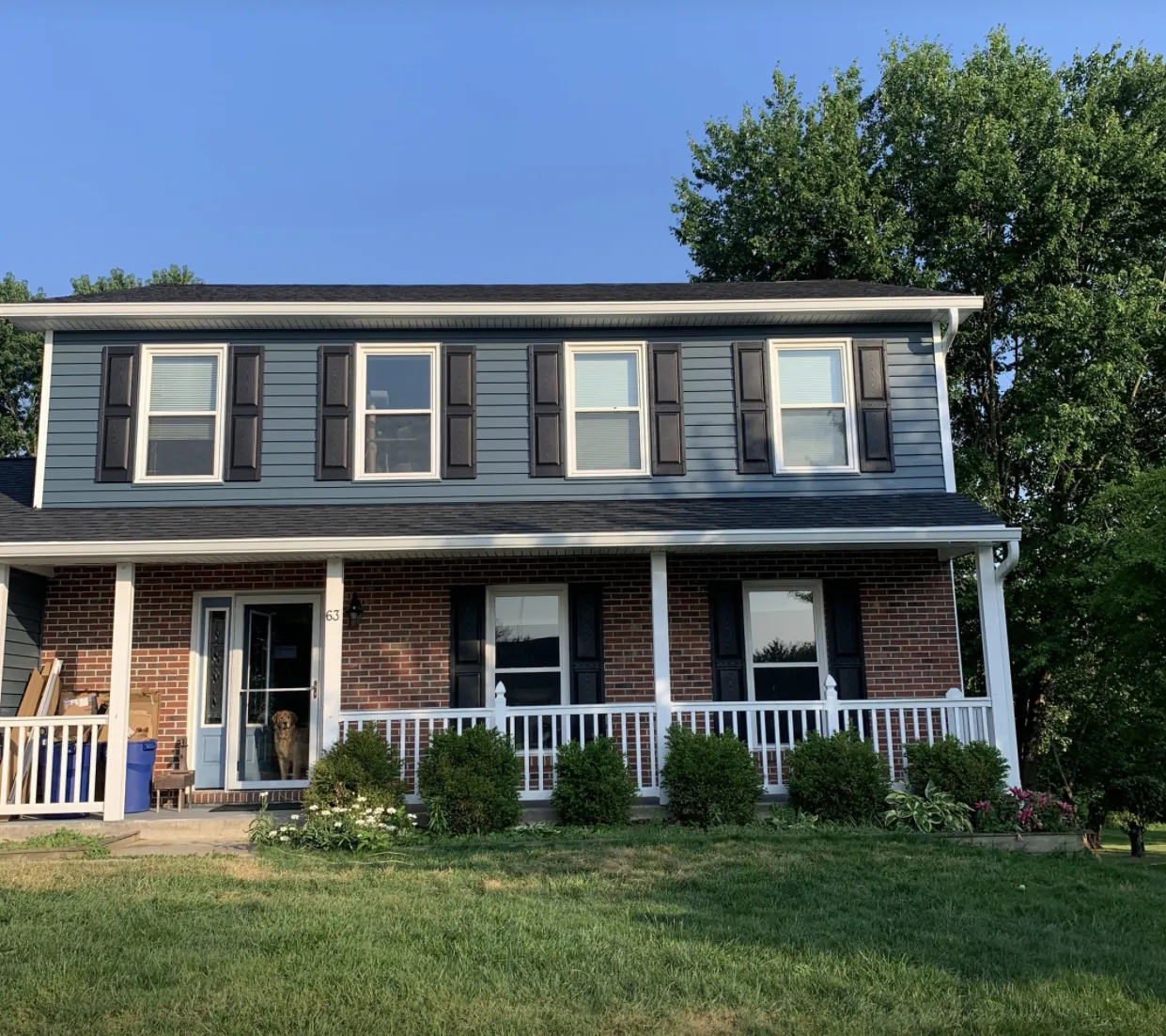 CertainTeed Monogram siding in Pacific Blue, Westminster, MD.