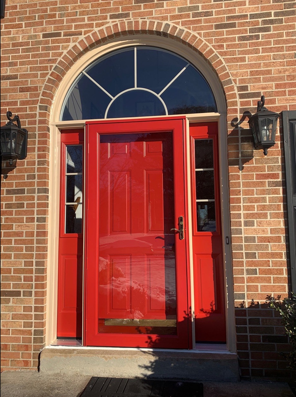 Before, ProVia Legacy steel entry door in Red Valis, Laurel, MD
