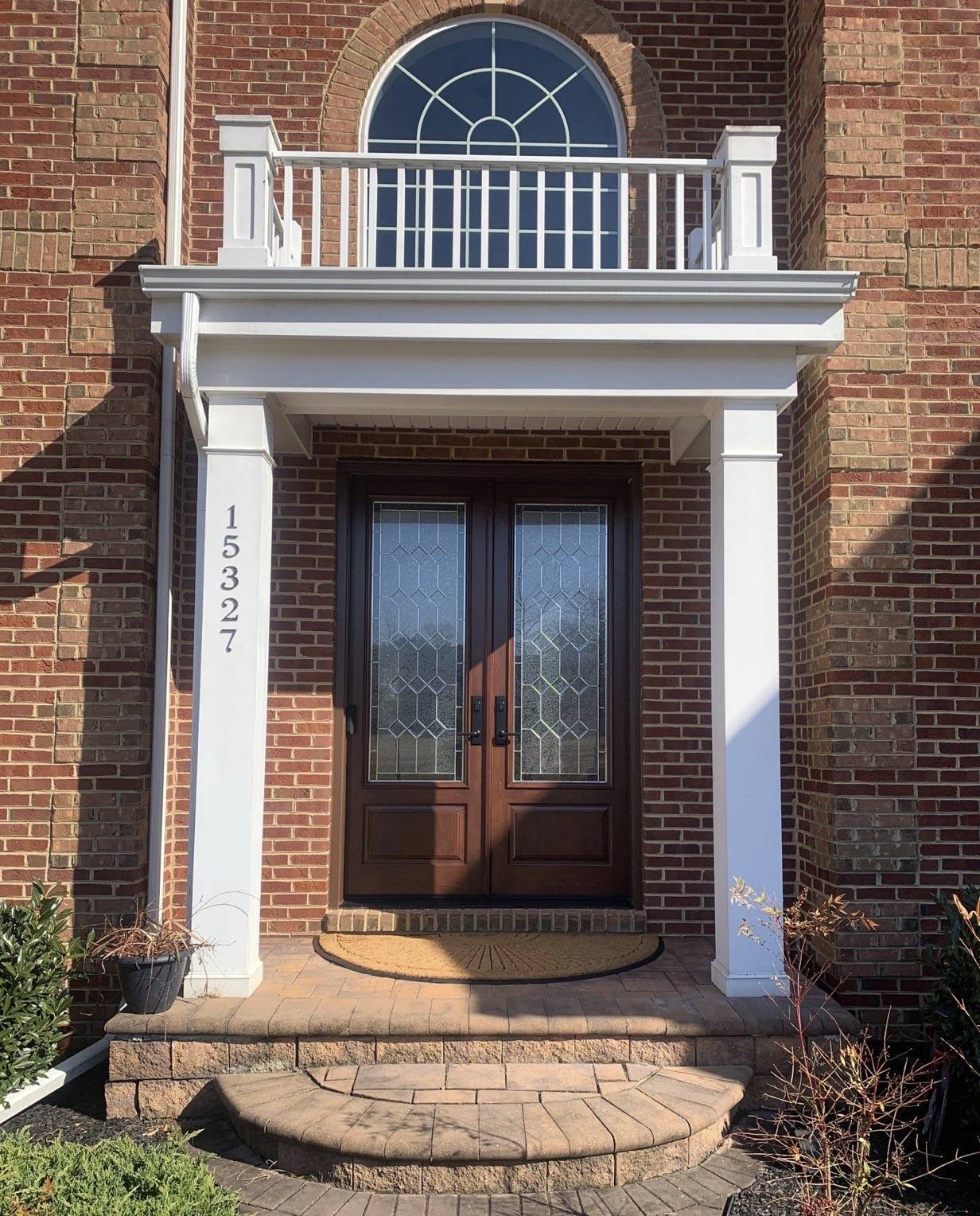 Before, ProVia Signet fiberglass entry door in Truffle, Woodbine, MD