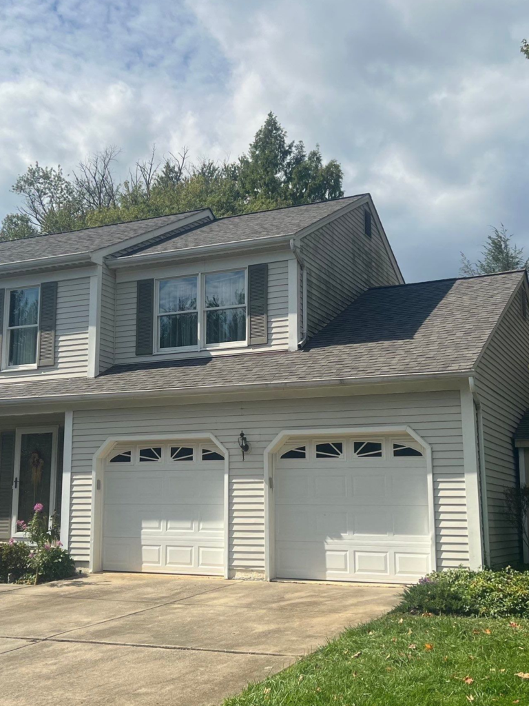 Certainteed Landmark roof shingles in Weathered Wood in Owings Mills Maryland