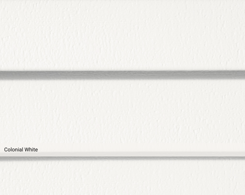 Colonial White Certainteed siding