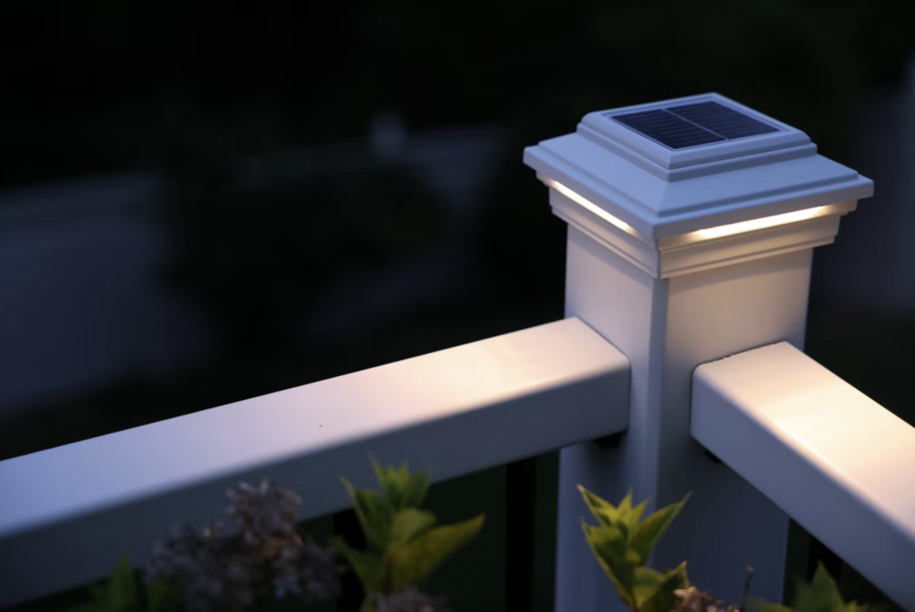 Trex Solar Cap Lighting